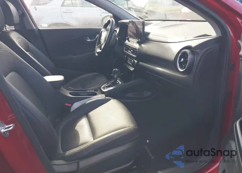 2022 Hyundai Kona Limited из США, поврежденный, VIN KM8K5CA30NU880598